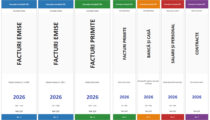 Etichete biblioraft de printat (Excel)