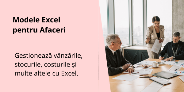 Modele Excel pentru afaceri
