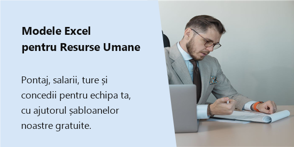 Modele Excel pentru resurse umane